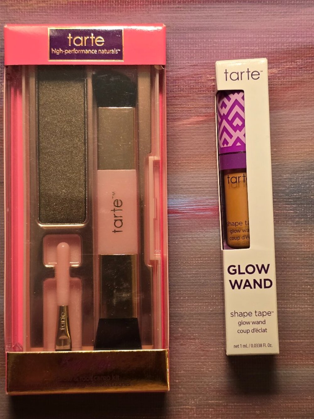 Bundle of Tarte Products-Big Ego Brow & Root Kit and Shape Tape Shape